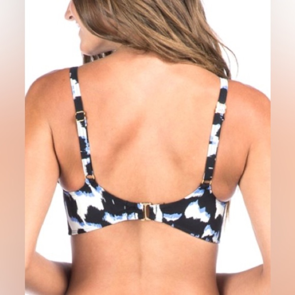 La Blanca Underwire Bikini Top size 36D - Picture 2 of 5